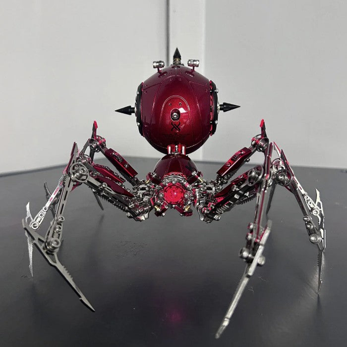 Detaljebillede af 3d War Spider Overlord - All Metal Red
