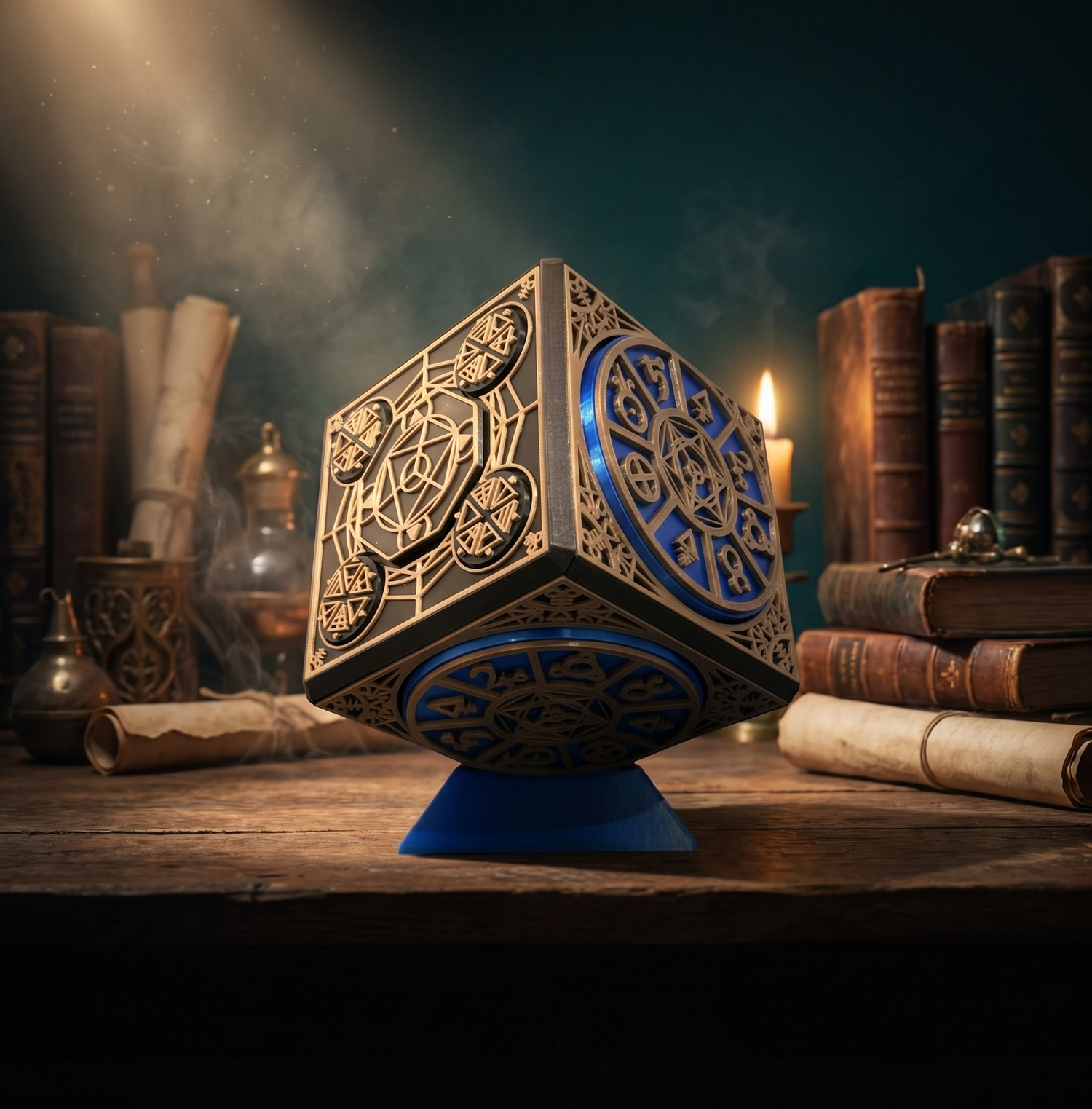 Alchemist Cube - Philosophor's Key vist som samlet model