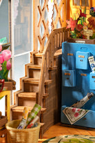 Detaljebillede af Rolife Garden House – DIY Book Nook