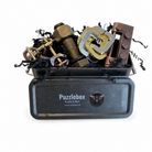Emballage til metal puzzlebox Brainteaser Bundle – 4 stk fra Puzzles & More
